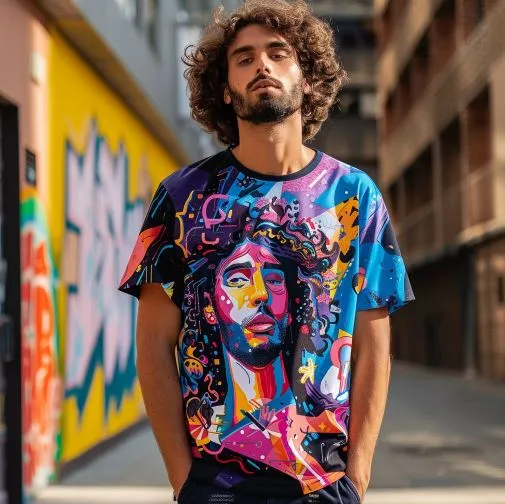 impresión textil de camiseta